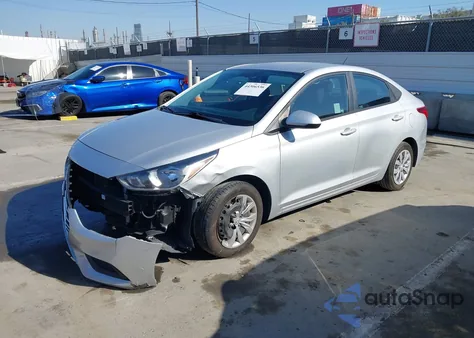 2021 Hyundai Accent Se из США, поврежденный, VIN 3KPC24A66ME149012